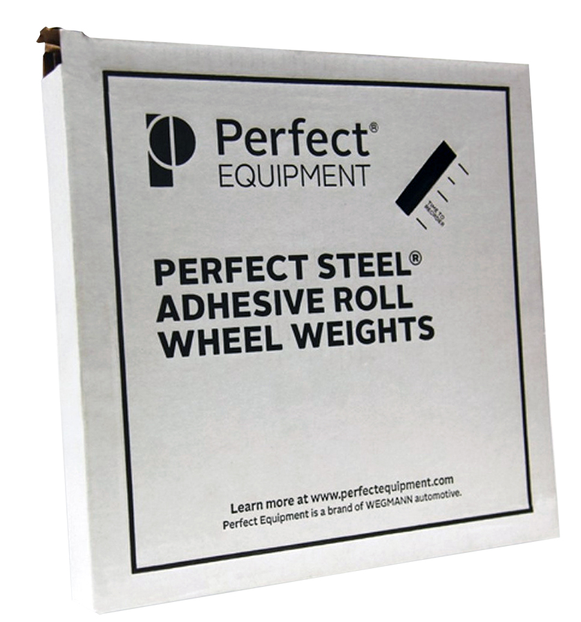 Steel Wheel Weight 0.50 oz. Adhesive Roll 352 Segments - Storage